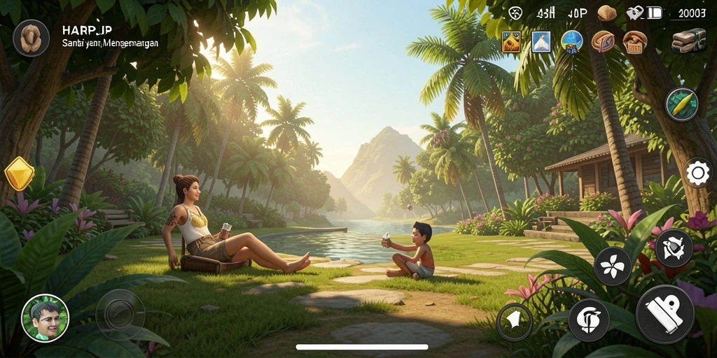 Gameplay seru dan menantang di HARAPJP.