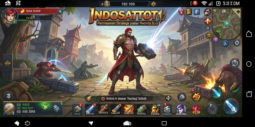 Tangkapan layar gameplay mendebarkan dari INDOSATTOTO.