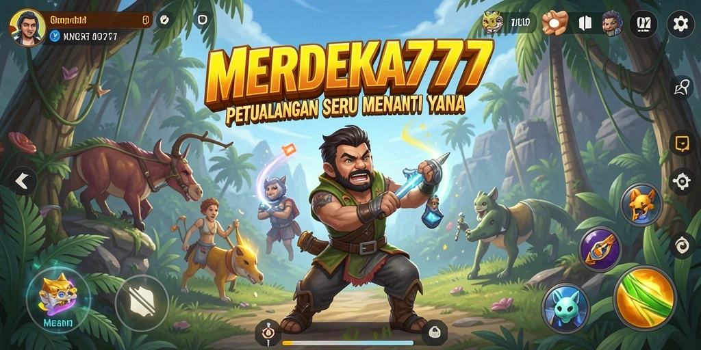 Screenshot gameplay MERDEKA777 menunjukkan petualangan menegangkan dan grafis yang memukau.