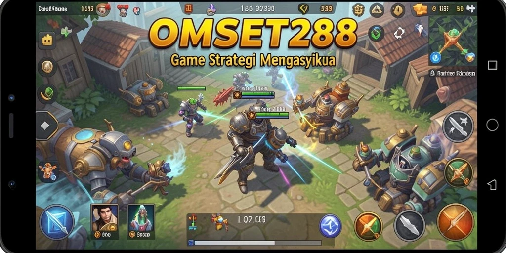 Tampilan gameplay yang seru dan menegangkan di OMSET288.