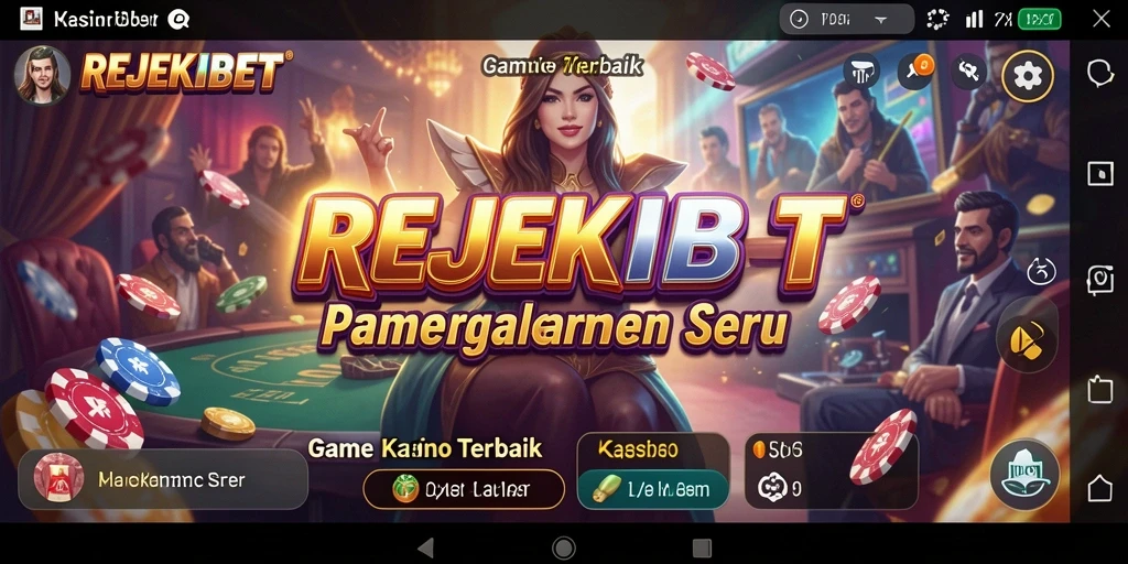 Tampilan gameplay seru di REJEKIBET dengan grafis menarik.