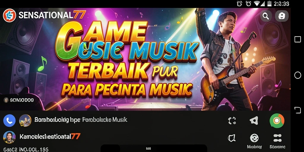 Tampilan gameplay SENSATIONAL77 yang interaktif dan seru.