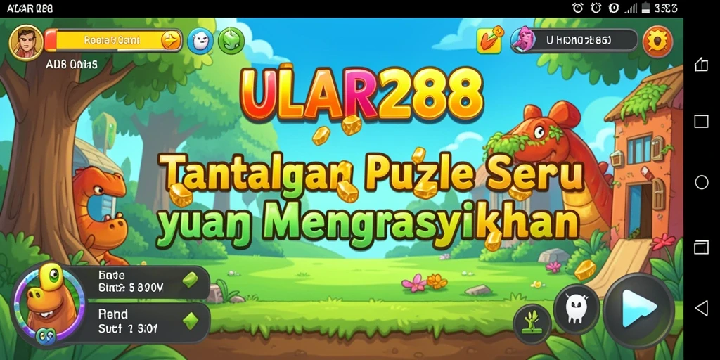 Tampilan menarik dari gameplay ULAR288 yang menantang.