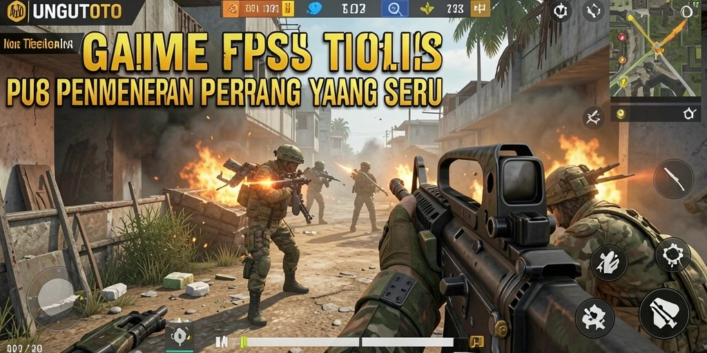 Gameplay intens dalam UNGUTOTO dengan grafis menakjubkan.